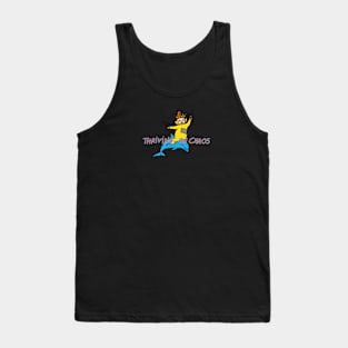 THRIVING ON CHAOS MEME FUNNY TELETUBBIES Tank Top